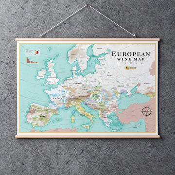 Mappa  dei Vini di Europa XL