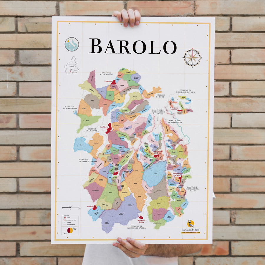 Mappa del Barolo