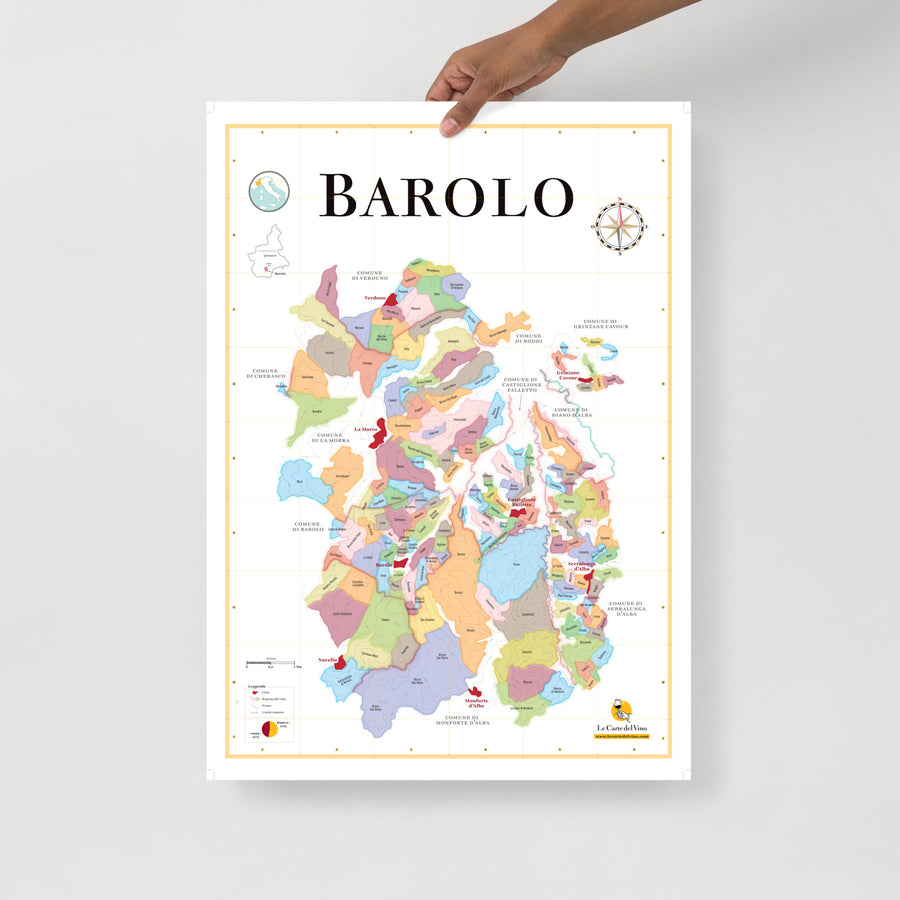 Mappa del Barolo