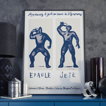 Poster Épaulé Jeté - di Michel Tolmer